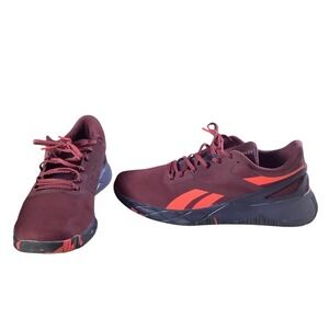 Reebok Nanoflex TR Training Shoes Men Size 13 Maroon Cherry Training Gym Sneaker